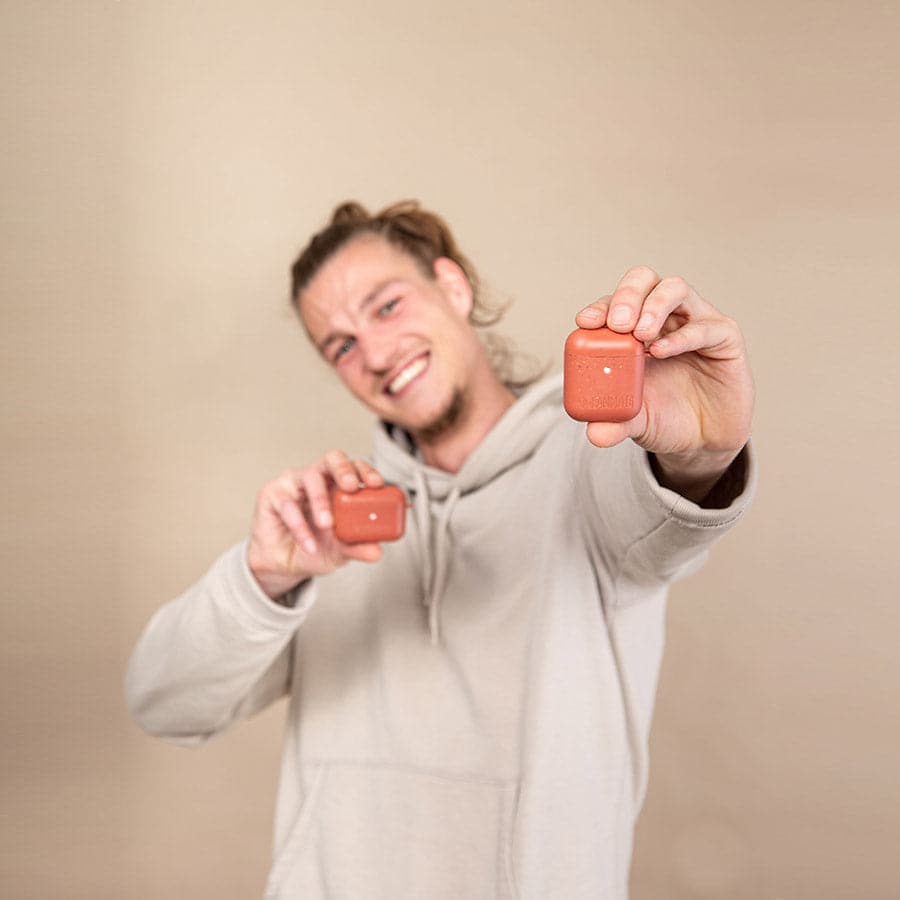 nachhaltige AirPod Case 3 Gen. "CORAL" - Hülle - rot