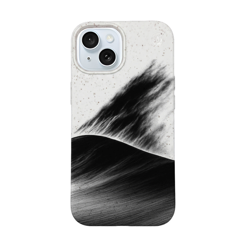 iPhone 15 Hülle - Düne weiß - "60knots" - nachhaltig