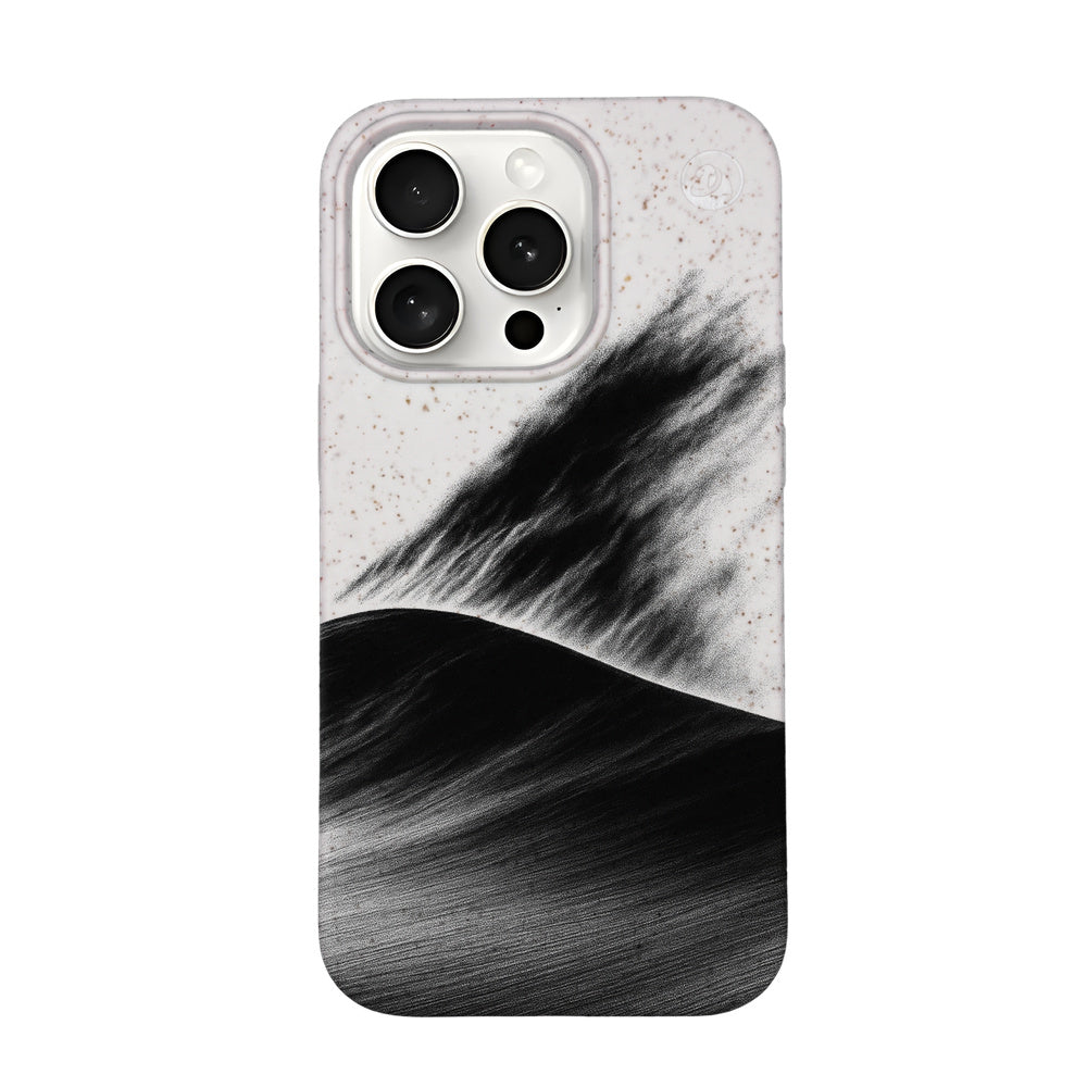iPhone 15 pro Hülle - Düne weiß - "60knots" - nachhaltig
