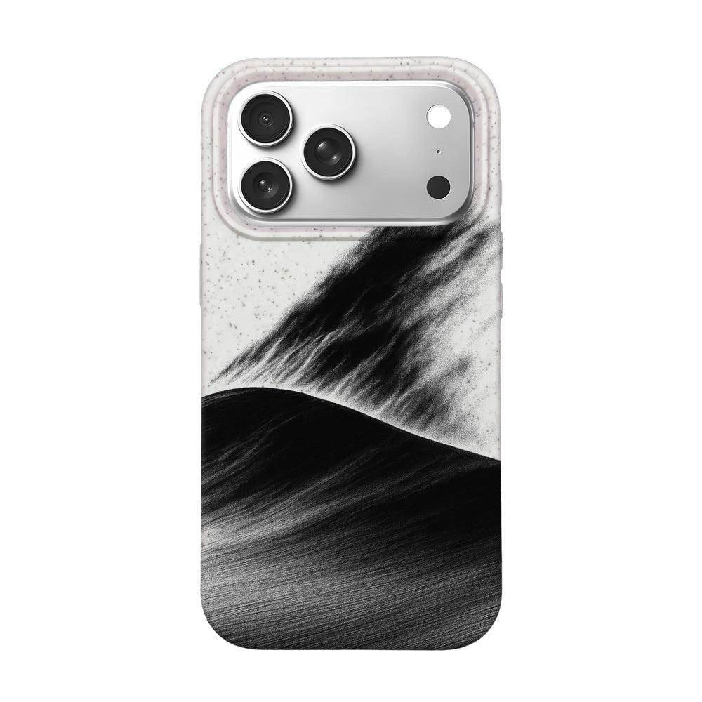 iPhone 18 Pro / 17 Pro Hülle - Düne weiß - "60knots" - nachhaltig