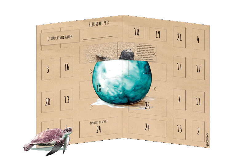 Adventskalender 2025 Schildpadsponsoring