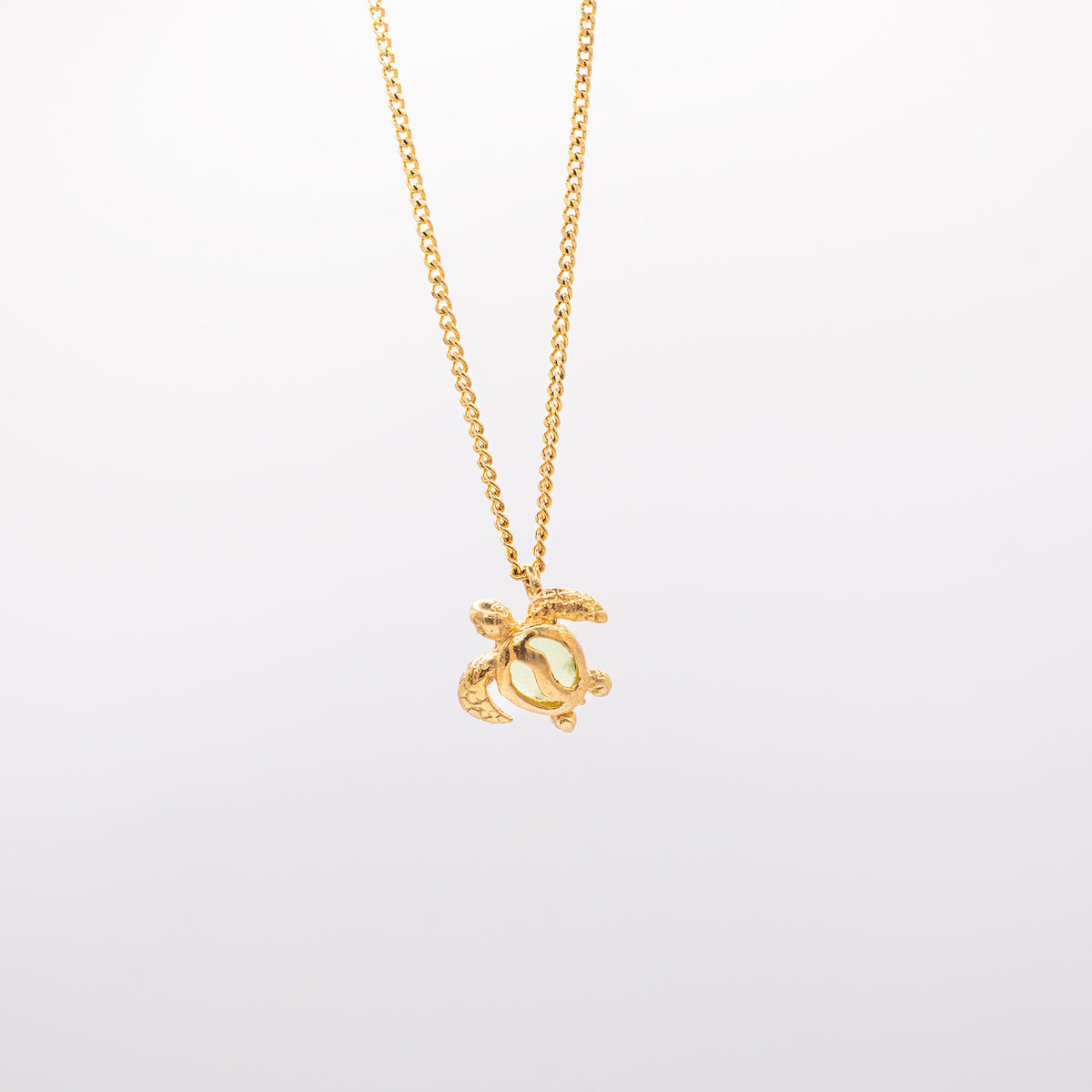 Halskette "GREEN TURTLE"