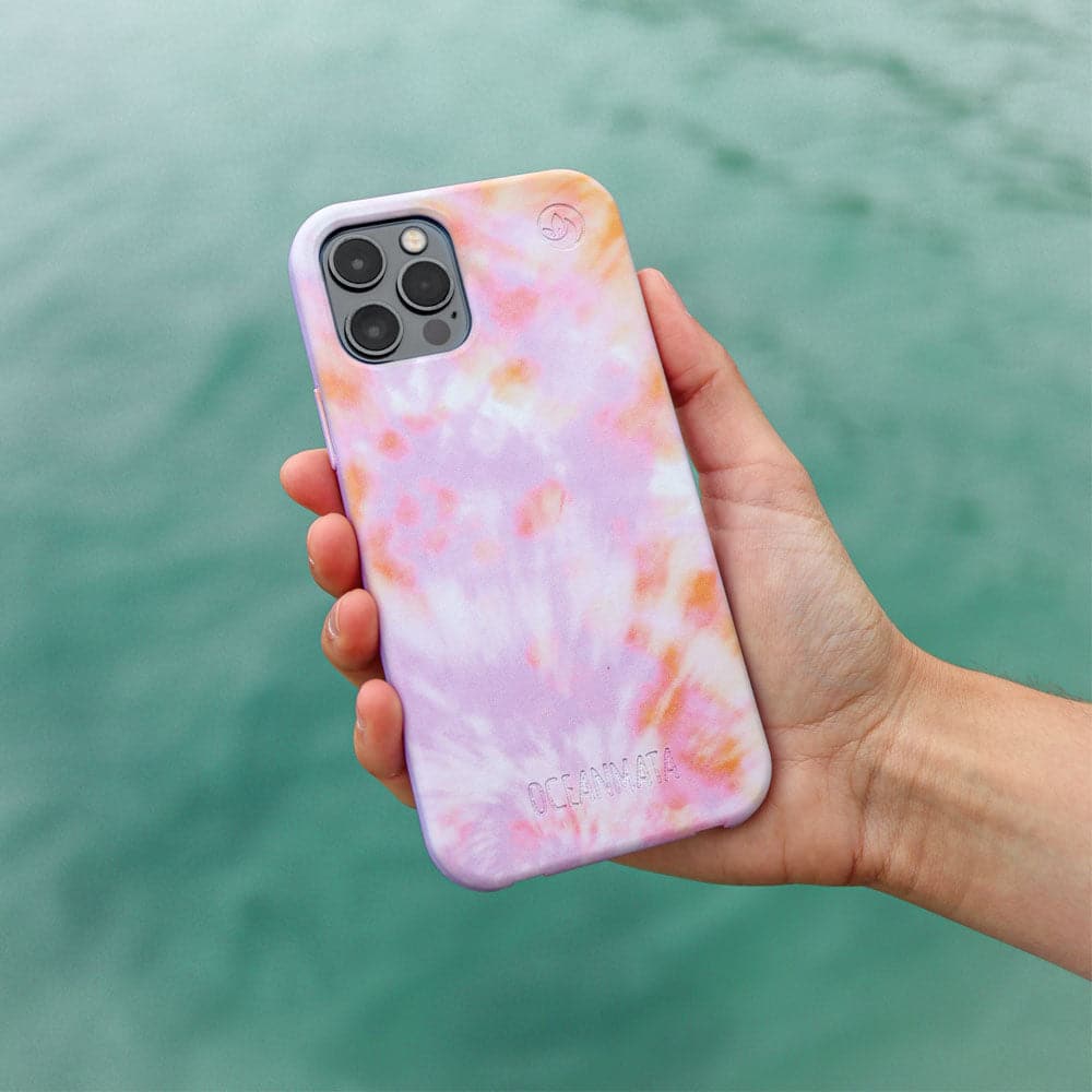 iPhone 11 pro hoesje - koraaloranje - "Coralful" - duurzaam