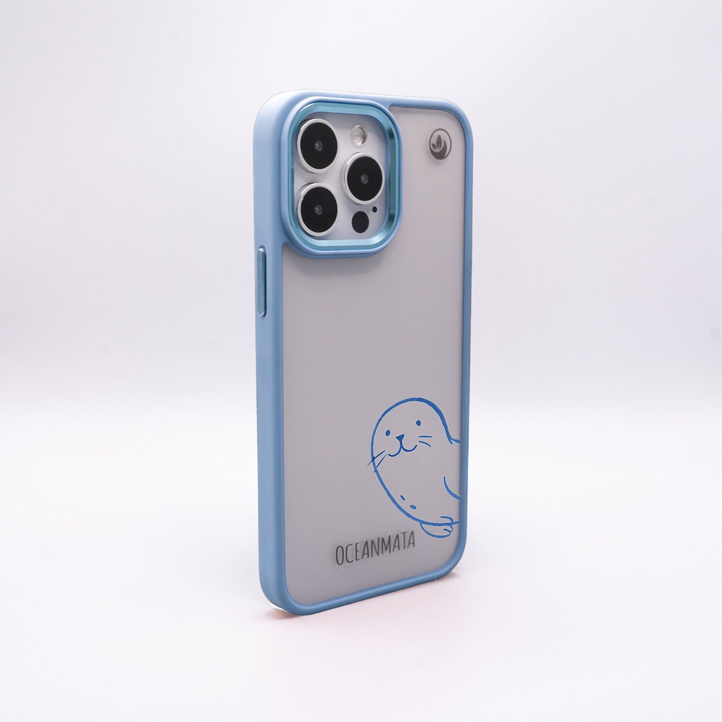 iPhone 11 hoesje - Seal Blue - "Robby" - Duurzaam