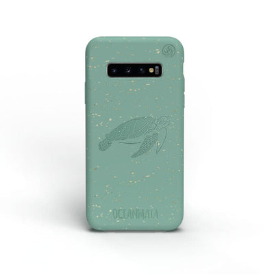 Duurzaam Samsung hoesje "TURTLE" - Samsung S10+ - schildpadgroen