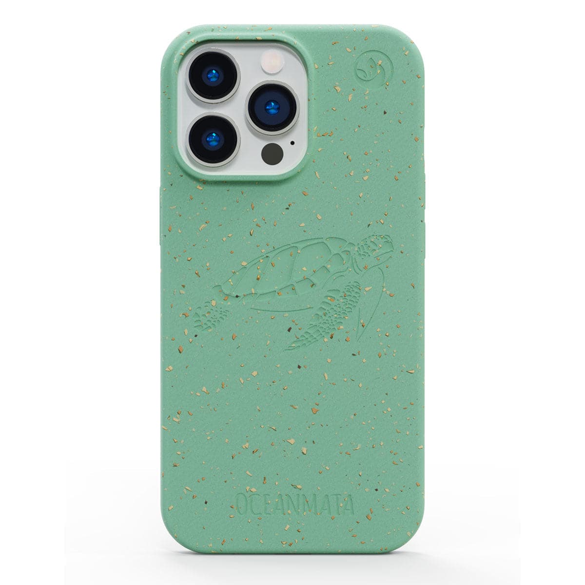 iPhone 16 pro max case - green - "TURTLE" - sustainable