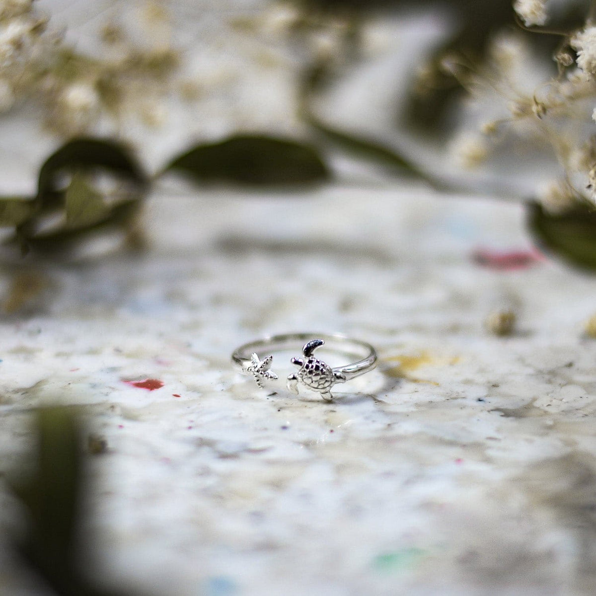 Ring "SCHILDPAD FAMILIE"