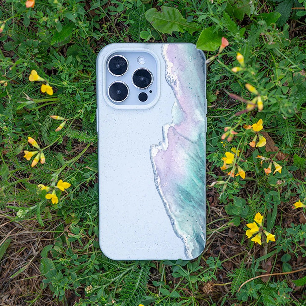 Biologisch abbaubare Handyhülle Samsung S24 Bluehour — kompostierbar — Bonus