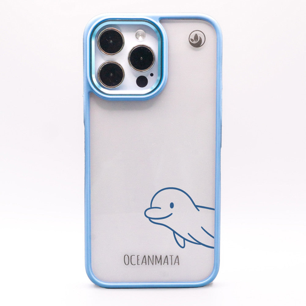 iPhone 16 pro max case - Dolphin - "Finni" - sustainable