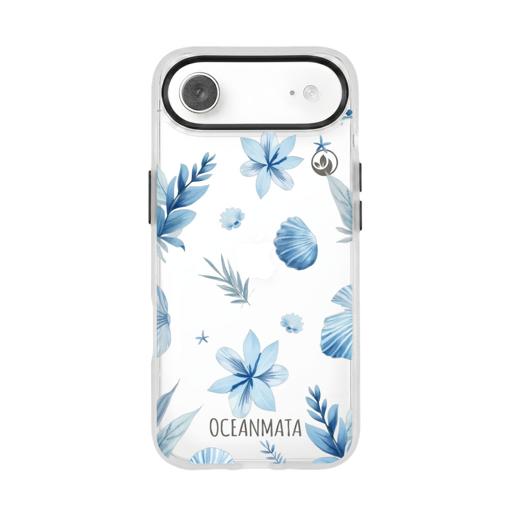 Nachhaltige Handyhülle iPhone 17 Air Flowersandshells aus Ocean Plastic — Vorderseite