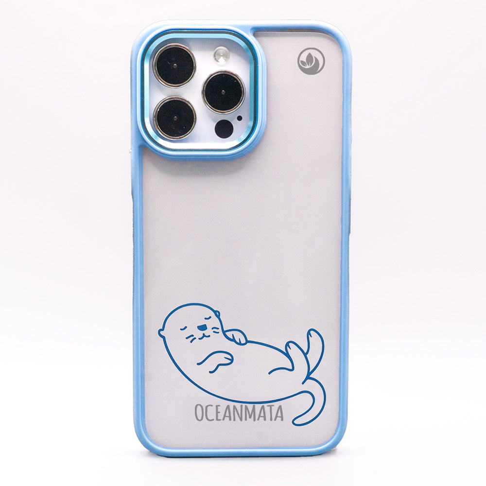 iPhone 16 pro max case - Otter blue - sustainable