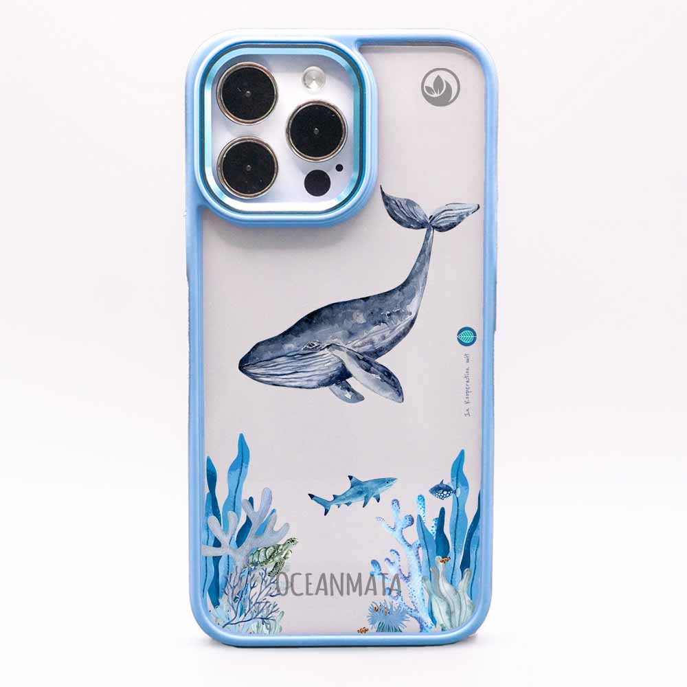 iPhone 14 pro Hülle - Meer blau - "Ocean" - nachhaltig