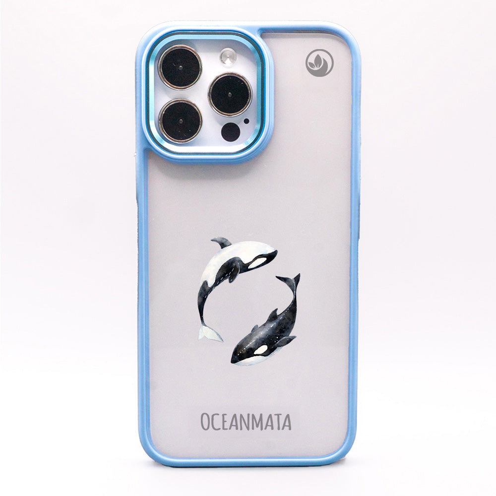 iPhone 11 Hülle - Orca blau - "OrcaFlow" - nachhaltig