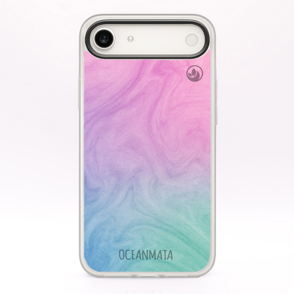 iPhone 17 Air Hülle - "Colored Marble" - nachhaltig