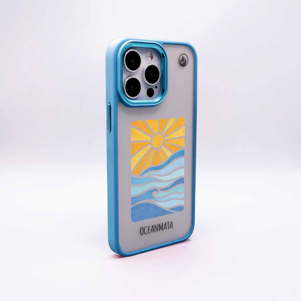 Samsung S24+ Hülle - Meer blau - "Sun&Sea" - nachhaltig