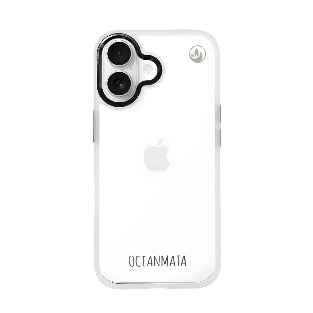 iPhone 17 Hülle - durchsichtig ozeanblau - nachhaltig