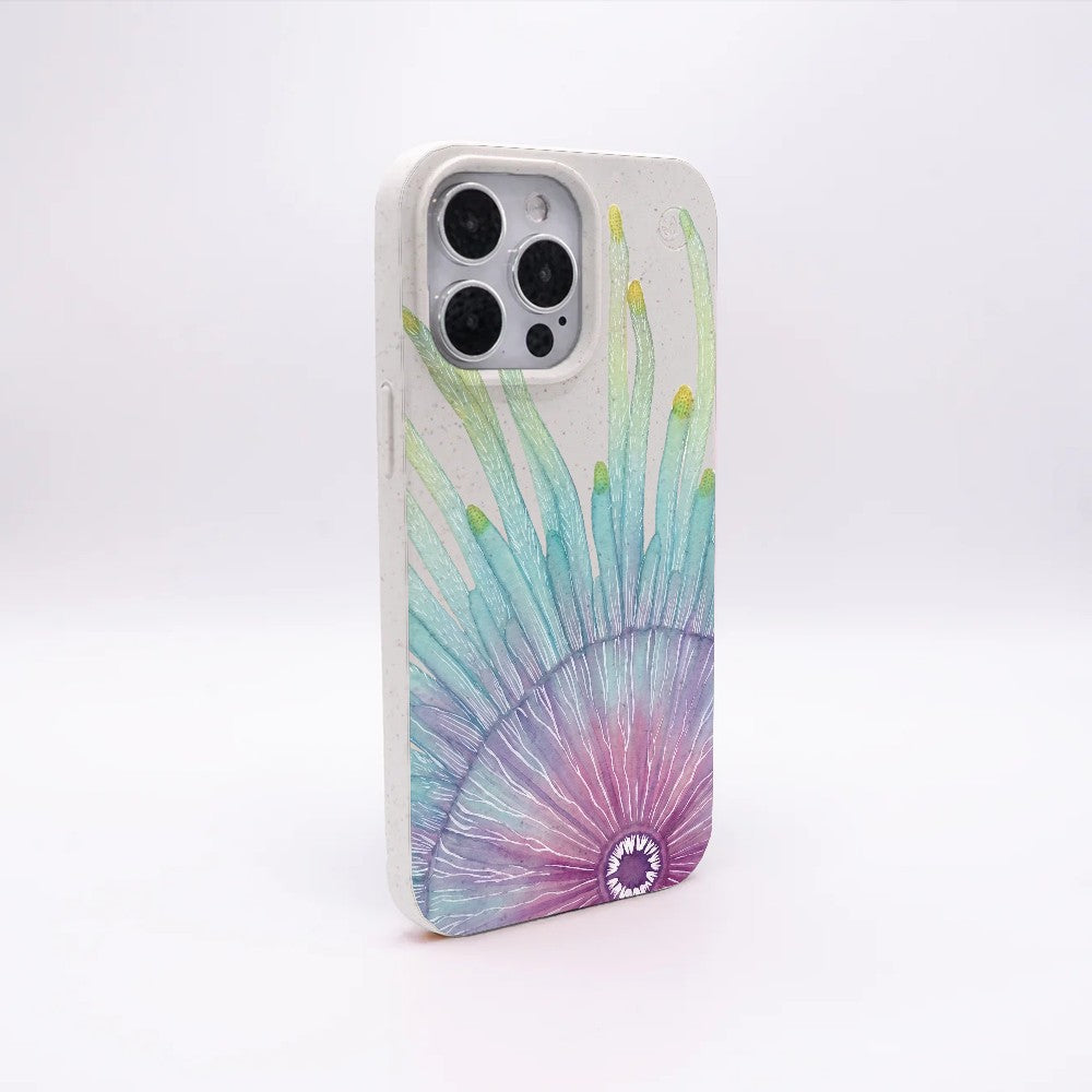 iPhone 16 Hülle - weiß - "jellybutton" - nachhaltig