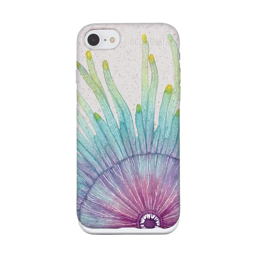 iPhone SE/7/8 Hülle - weiß - "jellybutton" - nachhaltig