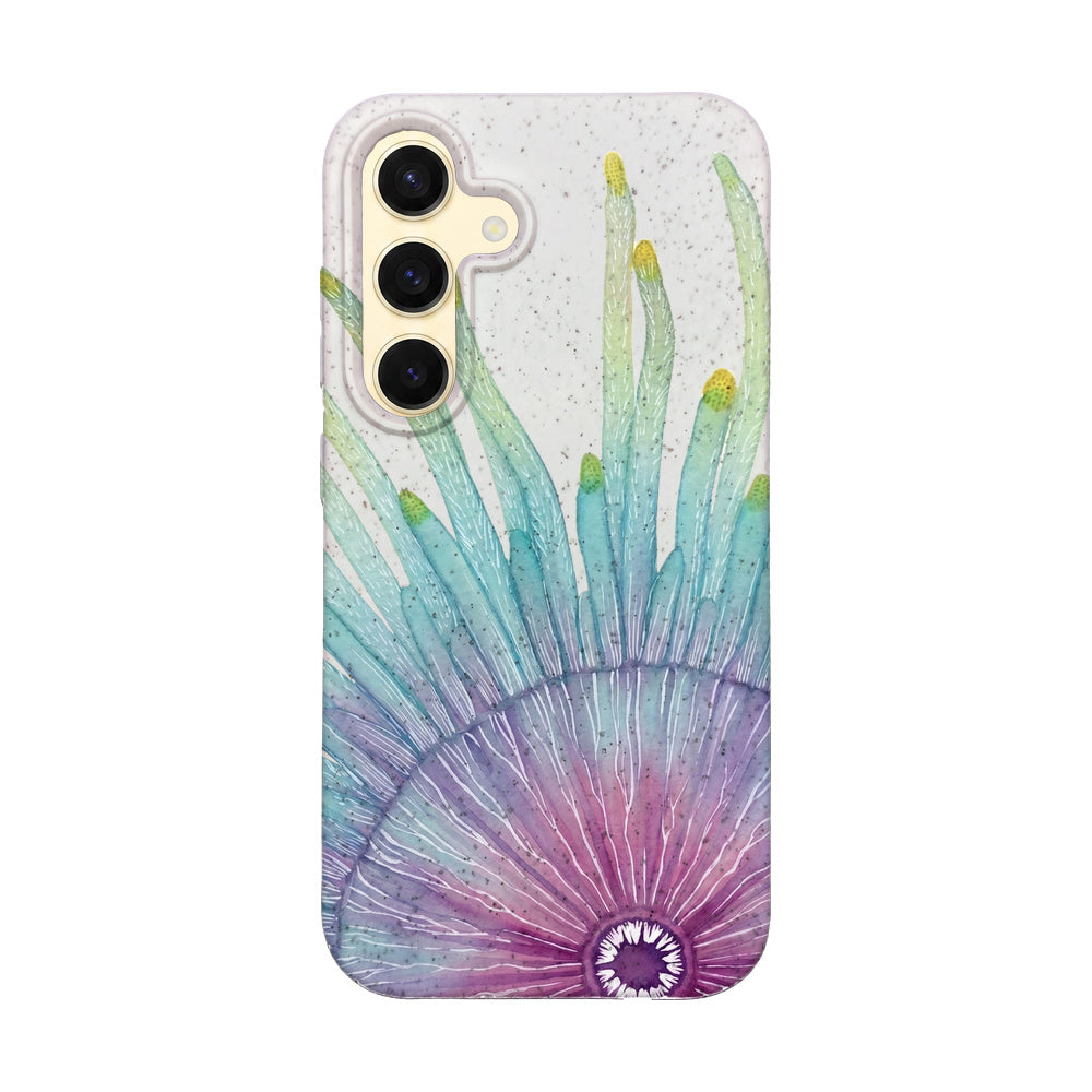 Biologisch abbaubare Handyhülle Samsung S24 Jellybutton — kompostierbar — Vorderseite