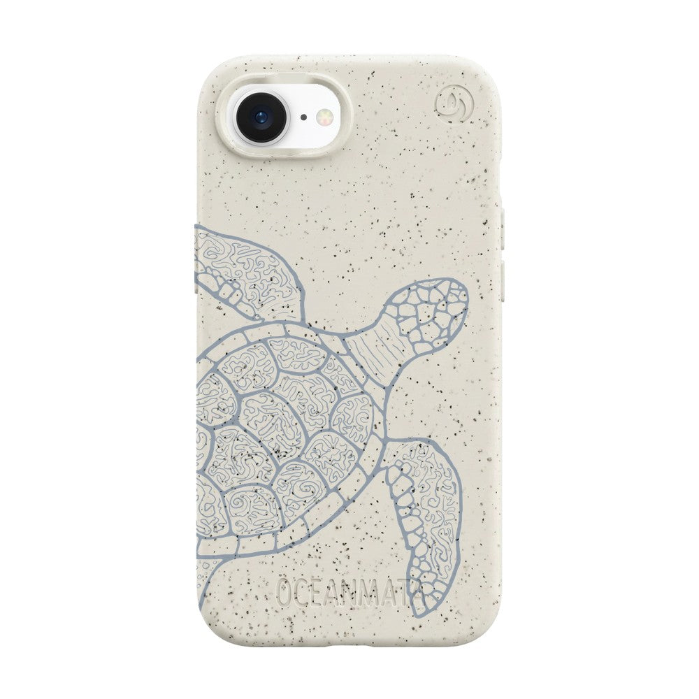 iPhone 16e Hülle - Schildkröte bunt - "Kura-Kura" - nachhaltig