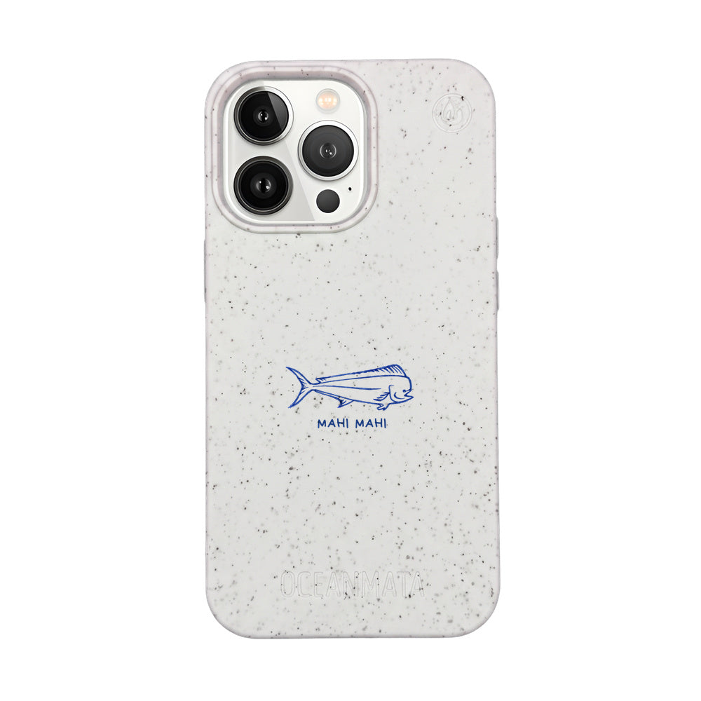 iPhone 13 pro Hülle - Fisch weiß - "MahiMahi" - nachhaltig
