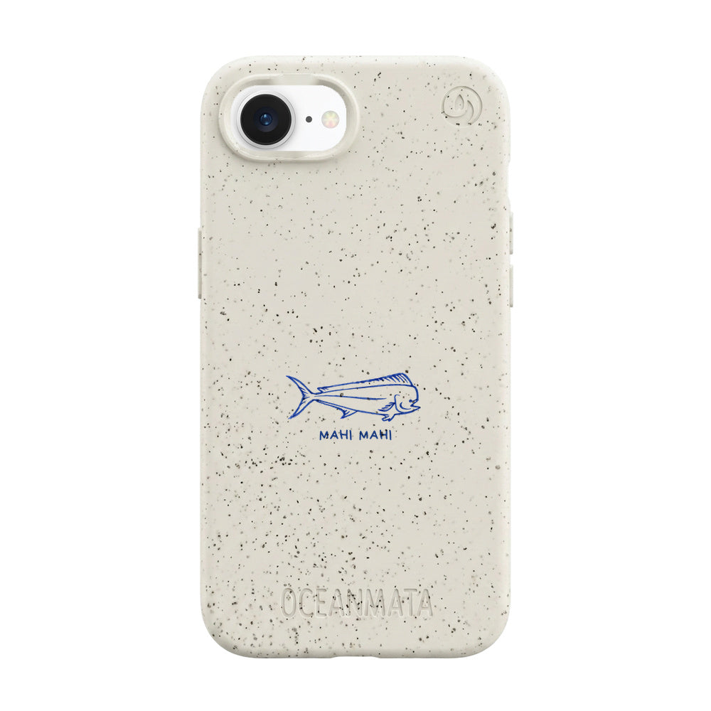 iPhone 16e/17e Hülle - Fisch weiß - "MahiMahi" - nachhaltig