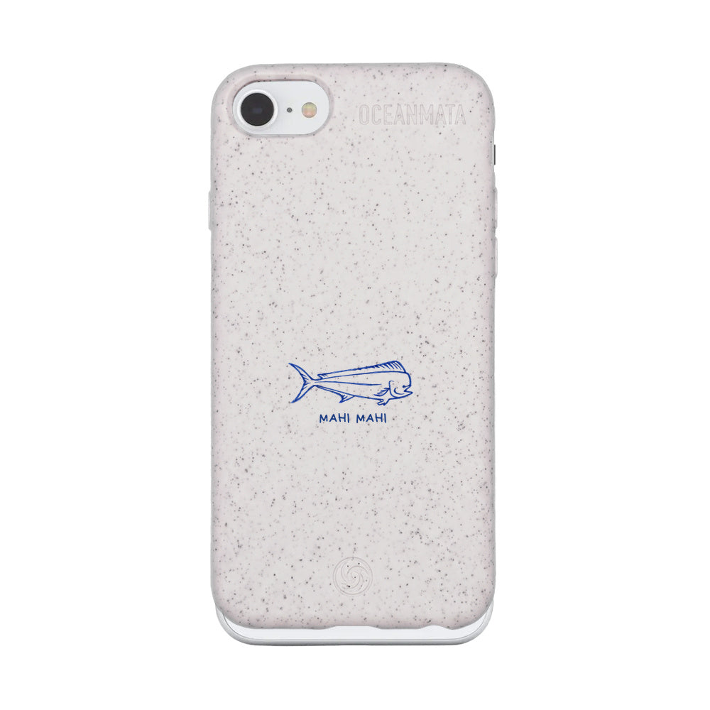 iPhone SE/7/8 Hülle - Fisch weiß - "MahiMahi" - nachhaltig