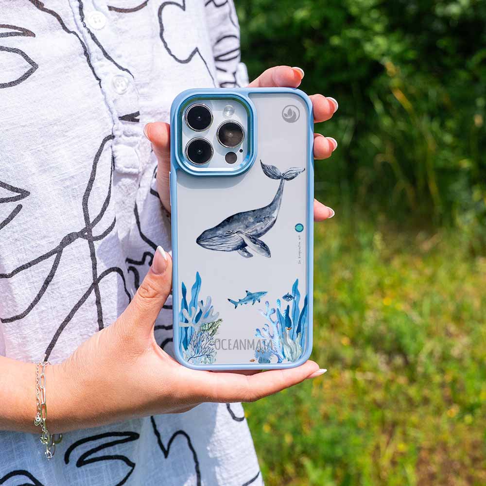 Samsung S25 Ultra Hülle - Meer blau - "Ocean" - nachhaltig