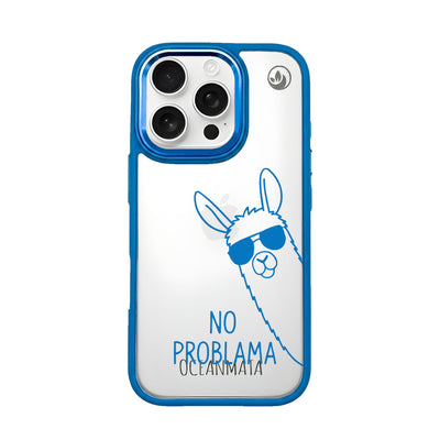 iPhone 16 pro hoesje - Lama - "No Problama" duurzaam