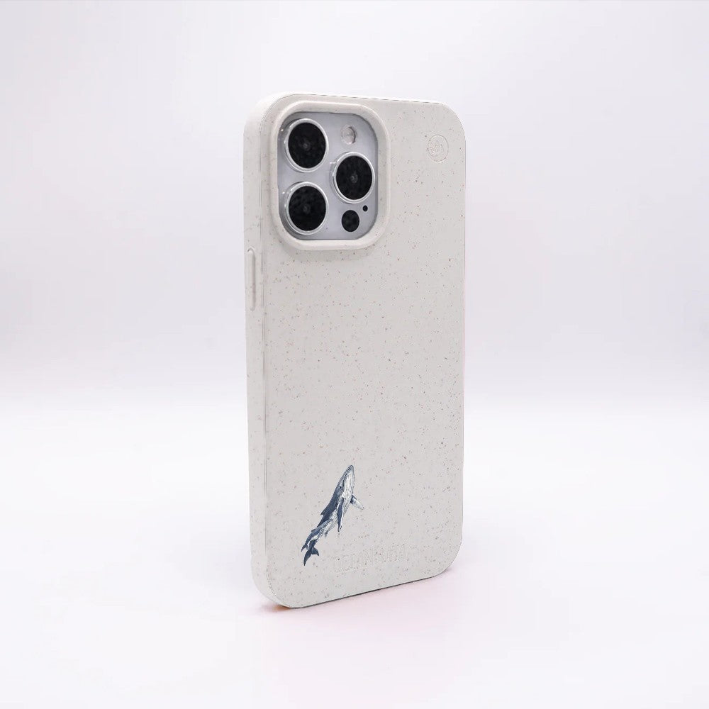iPhone SE/7/8 Hülle - Buckelwal weiß - "OceanLullaby" - nachhaltig