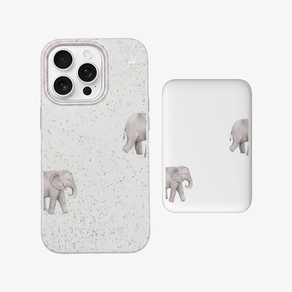 Powerbank MagSafe - "Ele-Fant" - nachhaltig