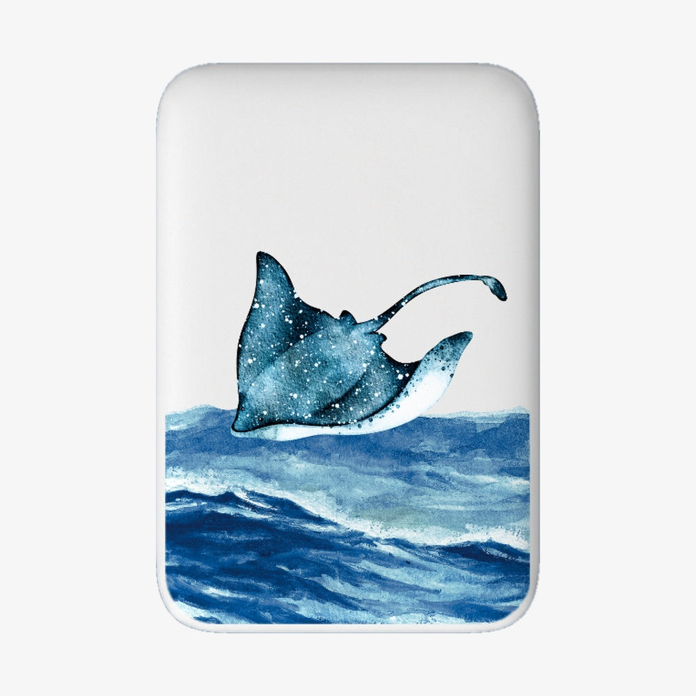 Powerbank MagSafe - "Manta Wave" - nachhaltig