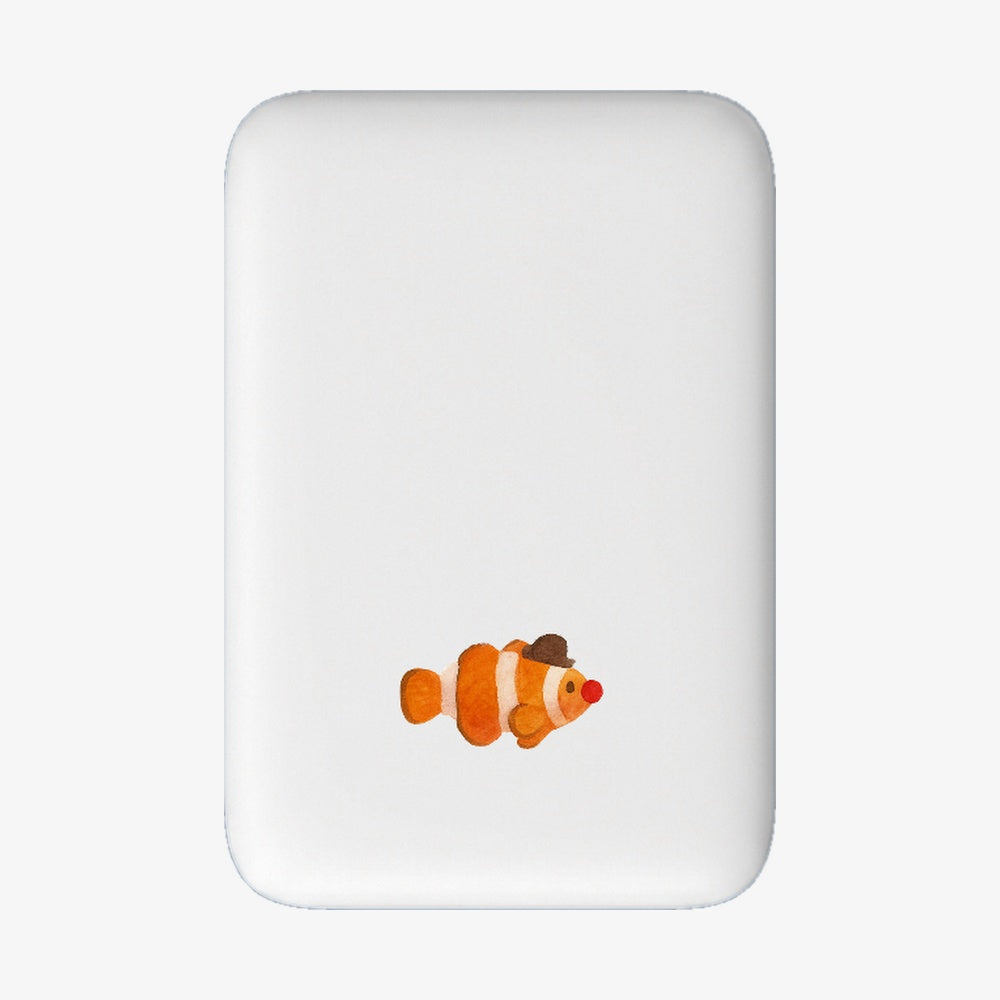Powerbank MagSafe - "Mr.Clown-Fish" - nachhaltig