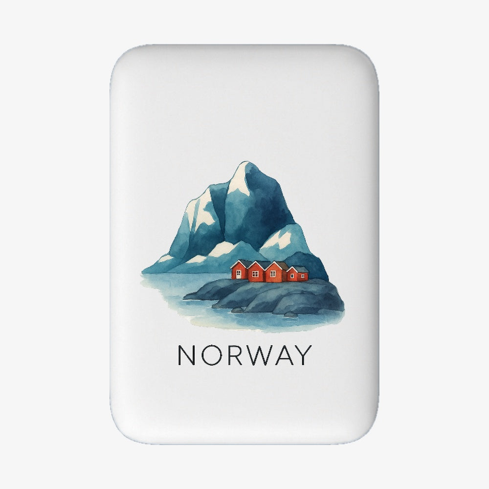 Powerbank MagSafe - "Norway" - nachhaltig