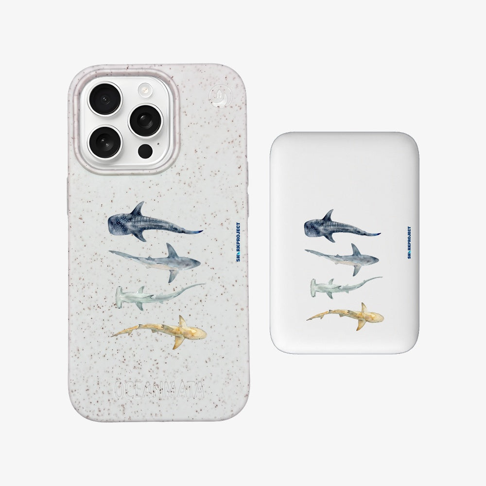 Powerbank MagSafe - "SharkProject" - nachhaltig