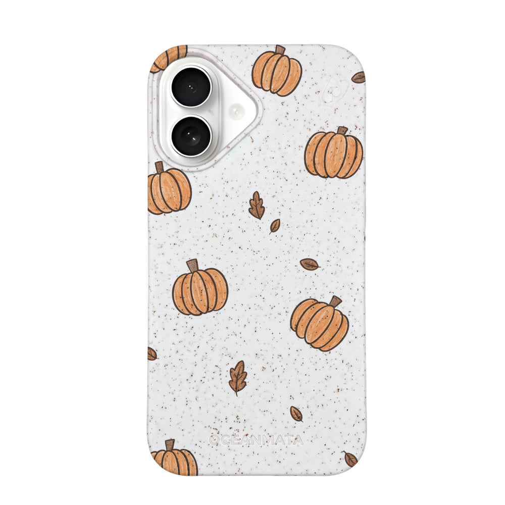iPhone 16 Hülle - Kürbis - "Pumpkin" - nachhaltig