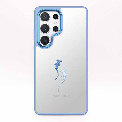 Samsung S24 Ultra Case - shark blue - "Hammerhead" - sustainable
