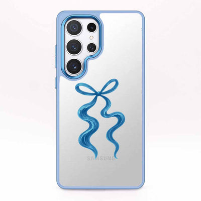 Samsung S25+ Case - blue loop - "tideknot" - sustainable