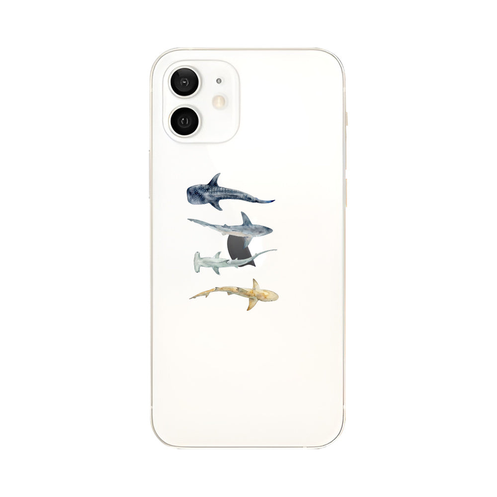 iPhone 12 mini Hülle - "sharkproject" - nachhaltig