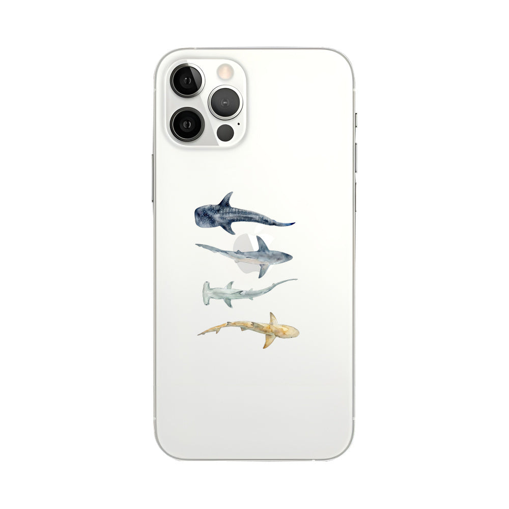 iPhone 12 pro / iPhone 12 Hülle - "sharkproject" - nachhaltig
