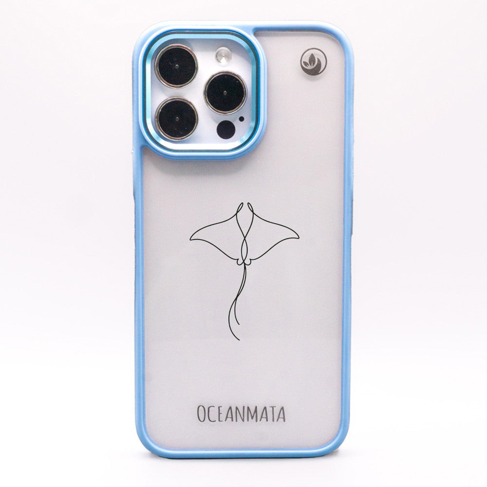 iPhone 16 pro max case - Manta ray - "Mantaray" - sustainable