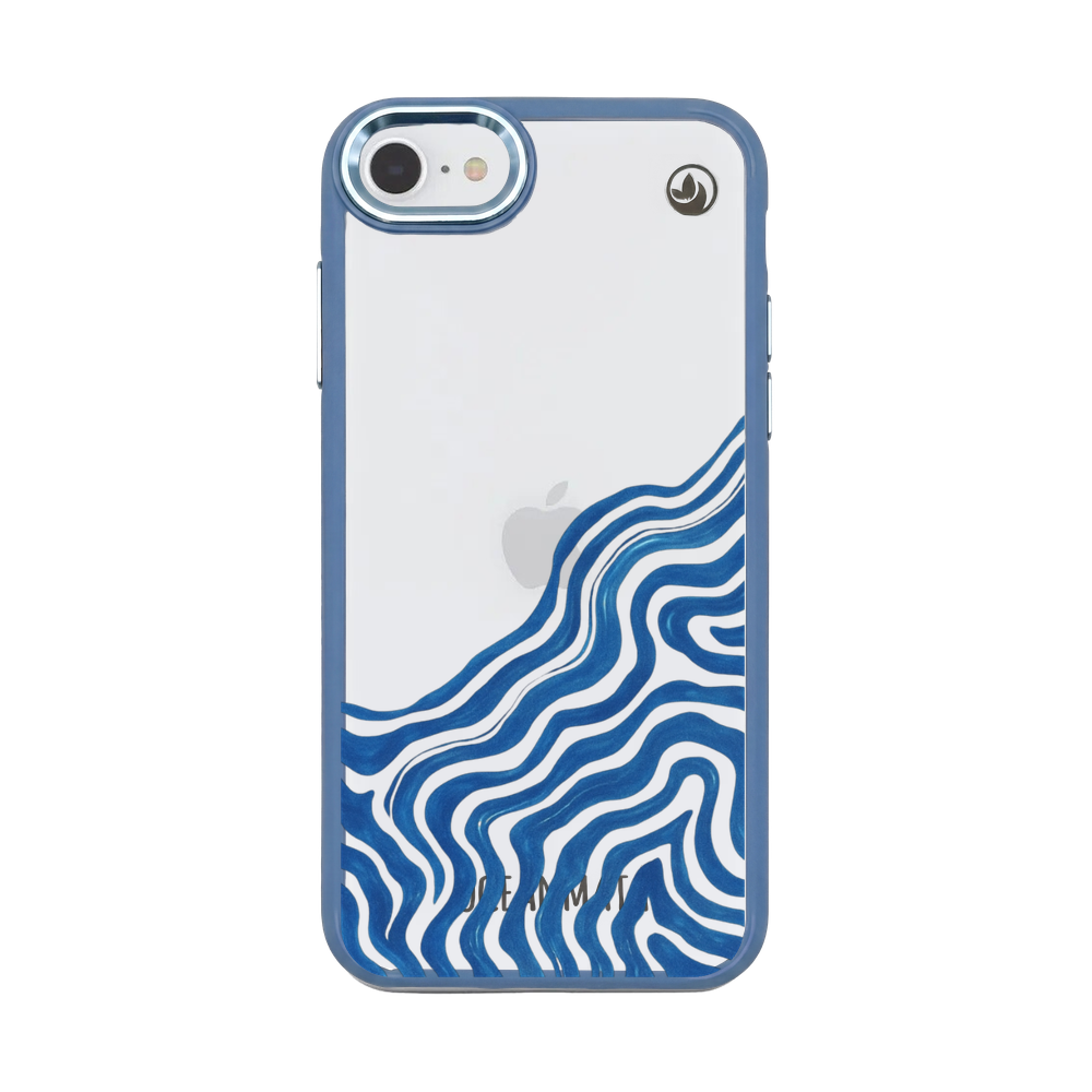 iPhone SE/7/8 hoesje - Abstracte golf - "Summerwave" - Duurzaam