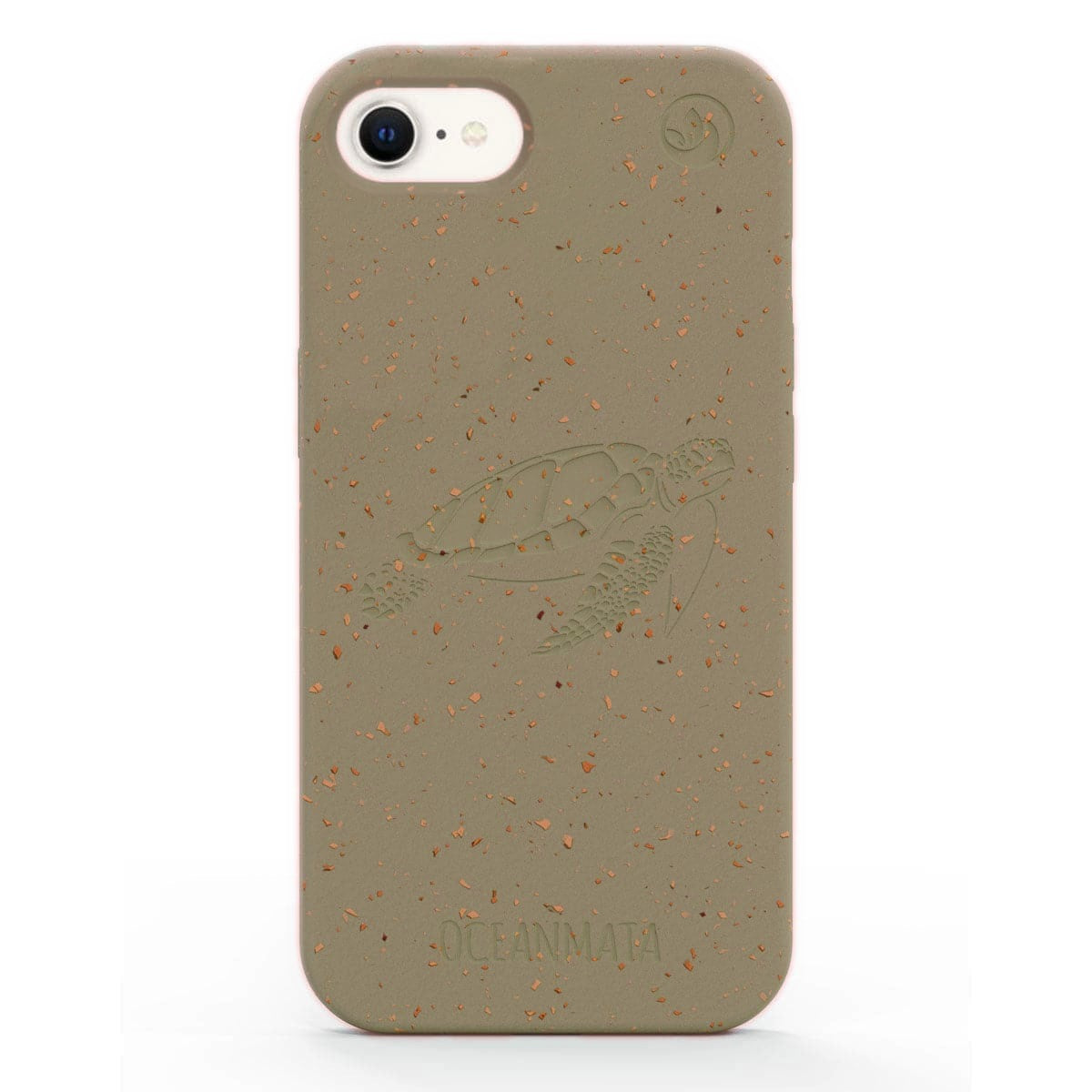 iPhone 16e hoesje - groen - "TURTLE" - duurzaam
