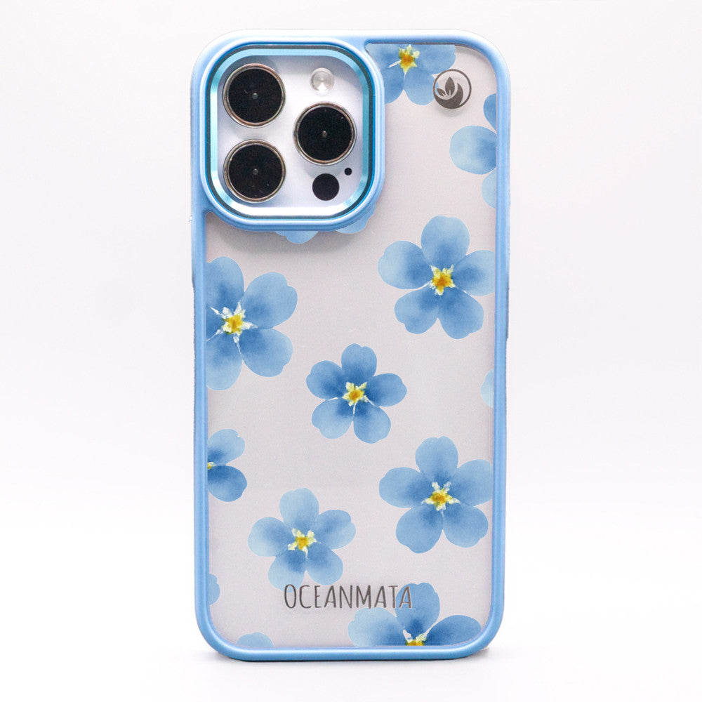 iPhone 11 pro hoesje - vergeet-me-nietje - duurzaam