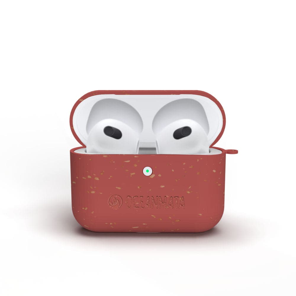 nachhaltige AirPod Case 3 Gen. "CORAL" - Hülle - rot