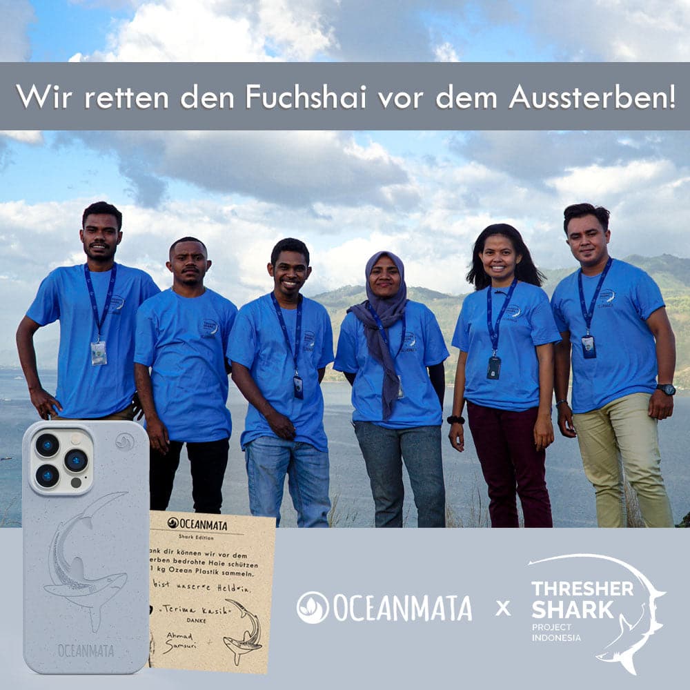 Biologisches Apple AirPod Case "SHARK" – Ansicht 2