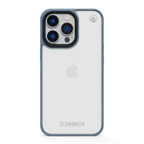 iPhone 17 pro max Hülle - durchsichtig ozeanblau - nachhaltig