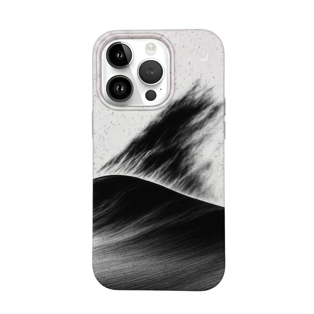 iPhone 14 pro Hülle - Düne weiß - "60knots" - nachhaltig