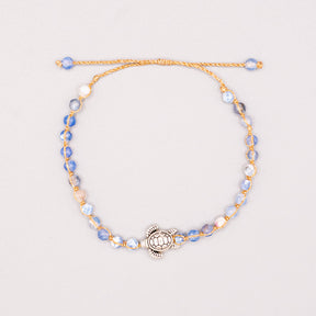 Armband türkis - "Blue Ocean Turtle Stone" Edition
