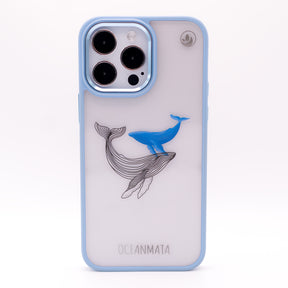 nachhaltige Apple iPhone Hülle "OceanCase - BlueWhale"